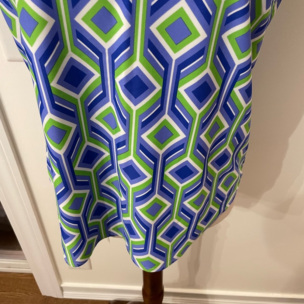 Jude Connally Ali Geometric Pattern Sleeveless Top - Picture 3 of 11